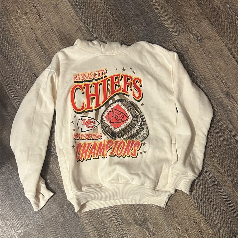 NFL Kansas City Chiefs Cream Sweatshirt